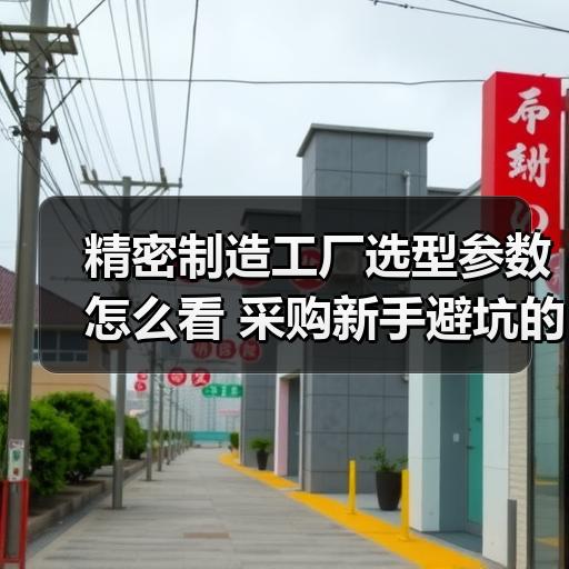 精密制造工厂选型参数怎么看 采购新手避坑的10个判断标准